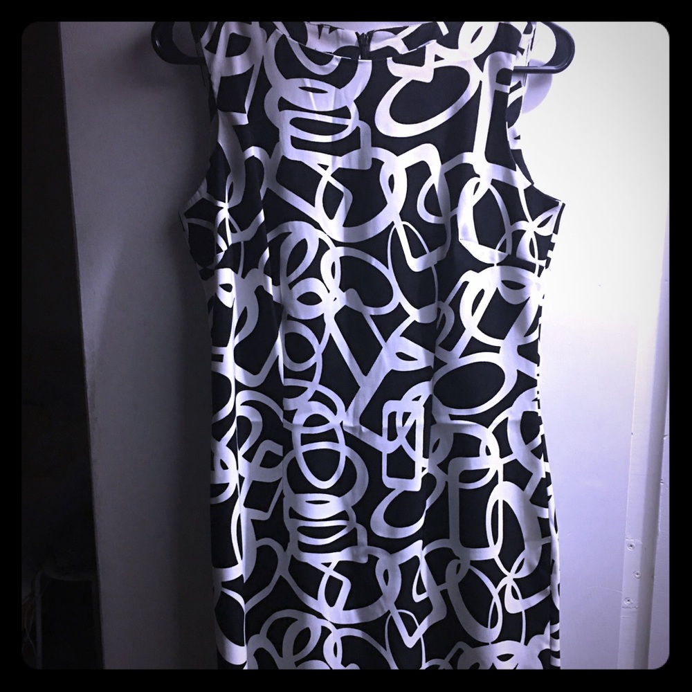 AB Studio Shift Mini Dress